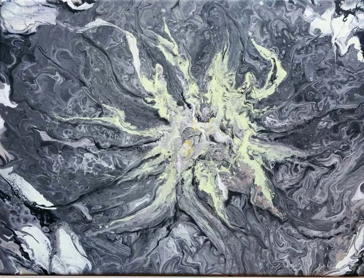 Pouring Eruption