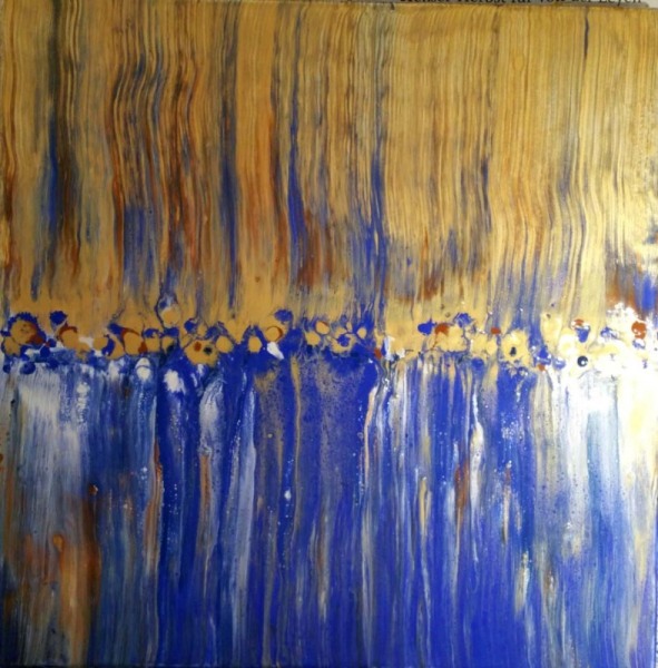 Pouring swipe Gold