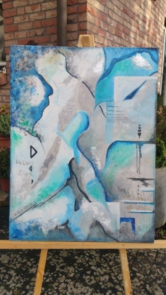 Zustand blau