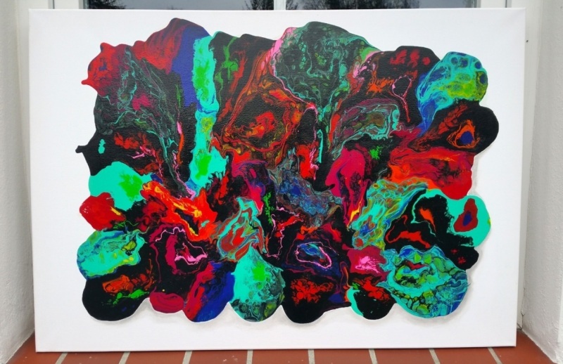 Pouring Lieblingsfarben