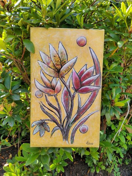 Blumen gold