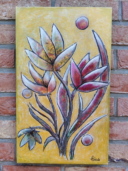 Blumen gold