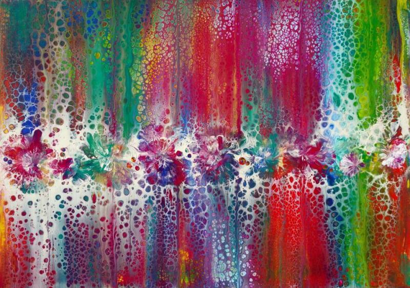 Pouring unter swipe